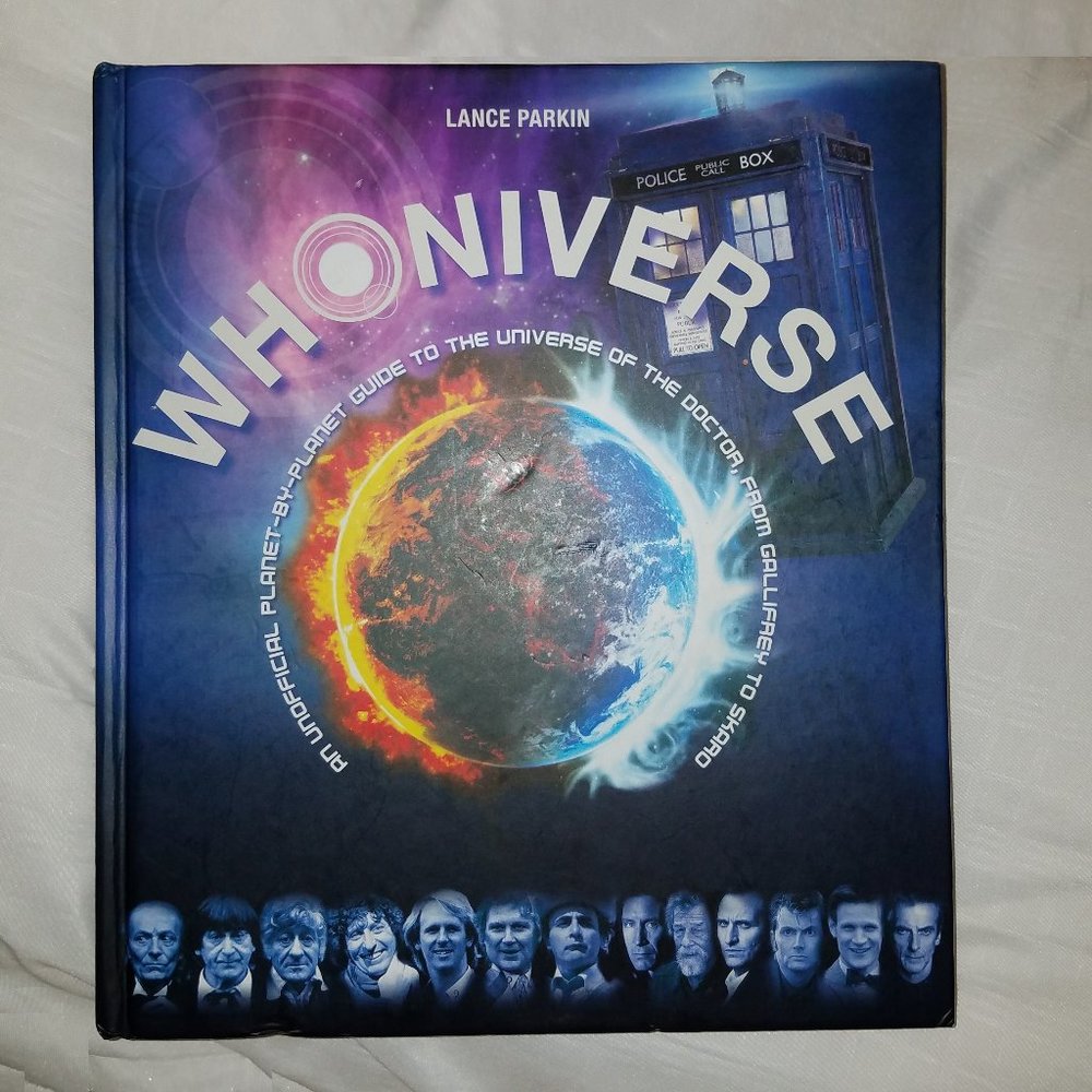$5 SALE * WHONIVERSE by Lance Parkin hardcover book 2015